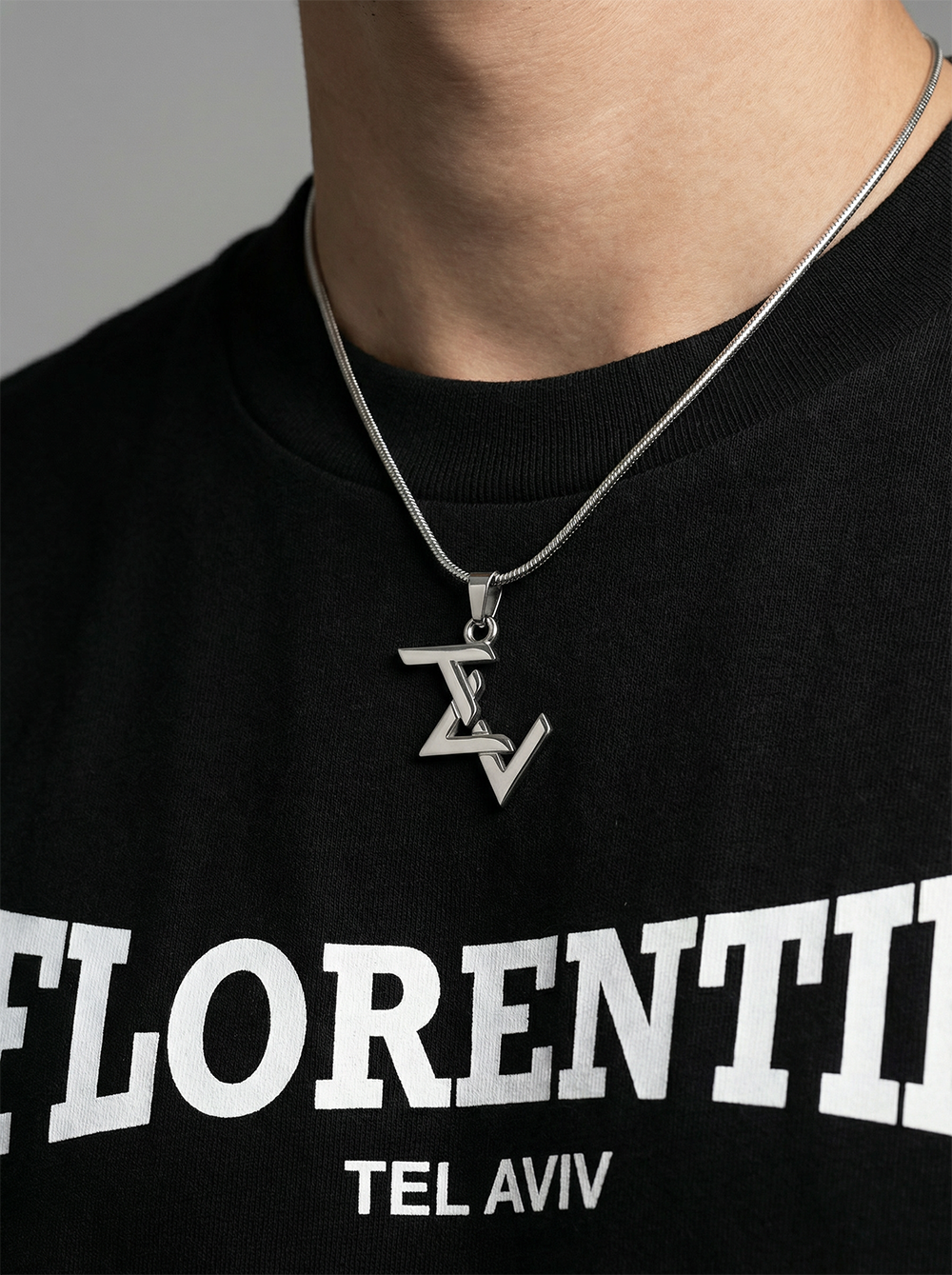 Tel Aviv Monogram Pendant