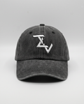 TLV Monogram Embroidered Washed Cap