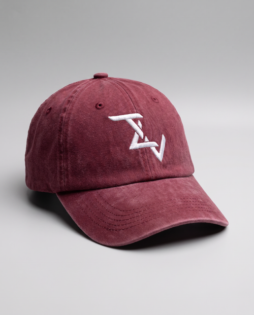TLV Monogram Embroidered Washed Cap
